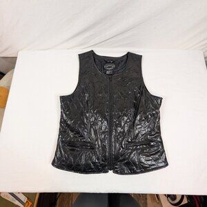 Selene Sport Black Polyvinyl Vest